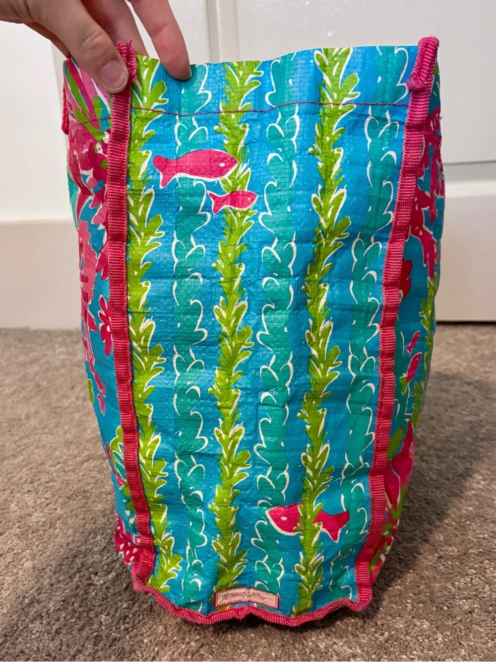 Market Tote in Trippin' and Sippin' by Lilly Pulitzer
